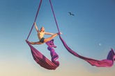 Воздушные полотна - воздушная гимнастика и акробатика